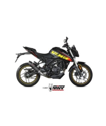 Mivv Slip-On GP carbon con tapa carbono Voge Brivido 125 R 2023-24