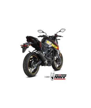 Mivv Slip-On GP carbon con tapa carbono Voge Brivido 125 R 2023-24