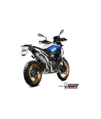 Mivv Slip-On Dakar St. Steel BMW F 900 GS 2024-26