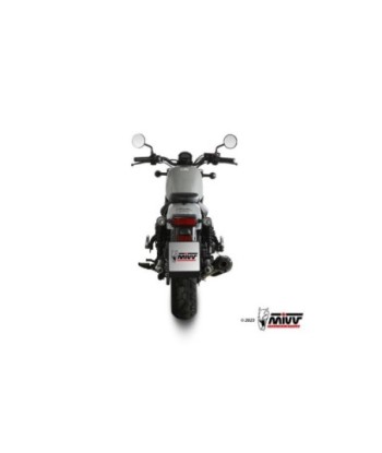 Mivv Slip-On HR-1 Black con tapa en carbono larga Honda CMX 500 Rebel 2022-24
