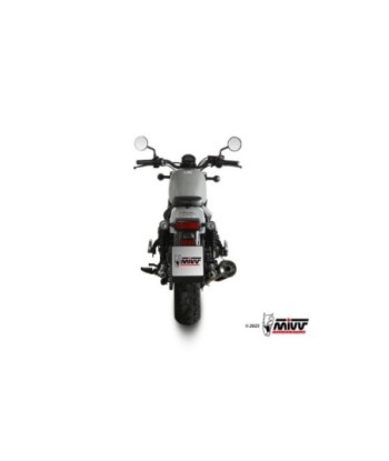Mivv Slip-On HR-1 Black con tapa en carbono Honda CMX 500 Rebel 2022-24