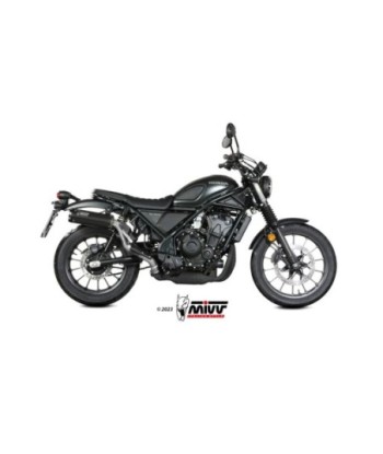 Mivv Slip-On HR-1 Black Honda CL 500 2023-24