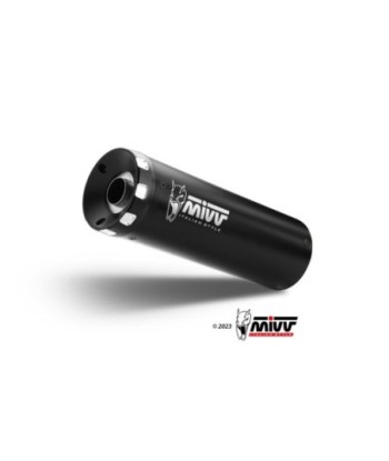 Mivv Full system 1x1 HR-1 Black YAMAHA XSR 125 2022-24