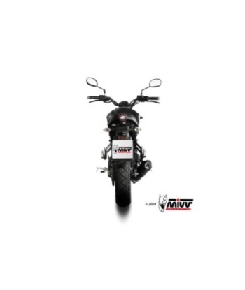 Mivv Full system 1x1 GP CARBON con tapa en carbono YAMAHA XSR 125 2022-24