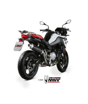 Mivv Slip-On DAKAR Black BMW F 750 GS / F 850 GS 2018-24