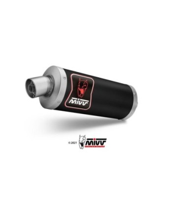 Mivv Slip-On DAKAR Black BMW F 750 GS / F 850 GS 2018-24