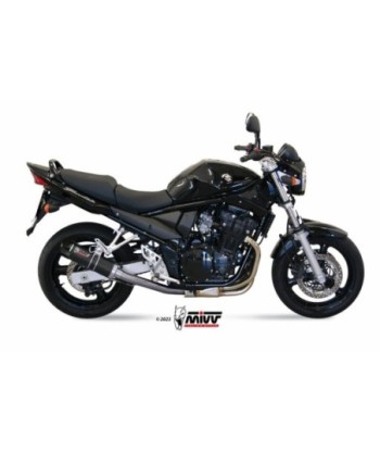 Mivv Slip-On GP carbon con tapa carbono Suzuki GSF 650 Bandit 2005-06