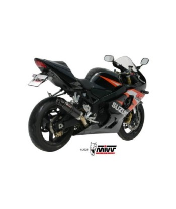 Mivv Bolt-On GP carbon con tapa carbono Suzuki GSX-R 600 2004-05
