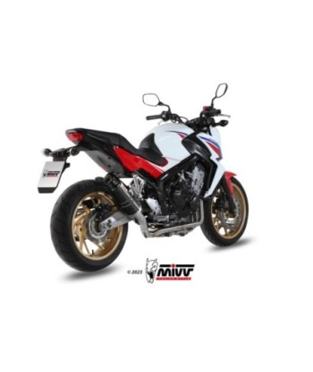 Mivv Full system 4x2x1 GP black con tapa carbono Honda CB 650 F 2014-18
