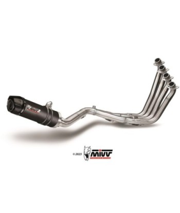 Mivv Full system 4x2x1 GP carbon con tapa carbono Honda CB 650 F 2014-18