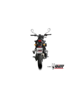 Mivv Slip-On OVAL Black Royal Enfield Scram 411 2022-24 / Himalayan 2021-23