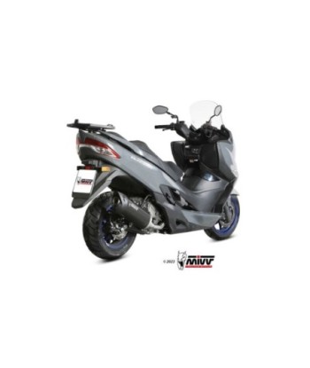 Mivv Slip-On MOVER Black Suzuki Burgman 400 2022-24