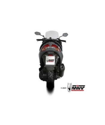 Mivv Slip-On MOVER Black Suzuki Burgman 400 2022-24