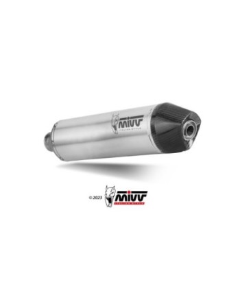 Mivv Slip-On STR1 St. Steel KTM 690 ENDURO R / 690 SMC R 2021-24