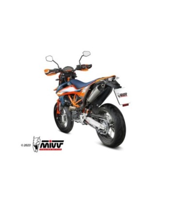 Mivv Slip-On STR1 St. Steel KTM 690 ENDURO R / 690 SMC R 2021-24