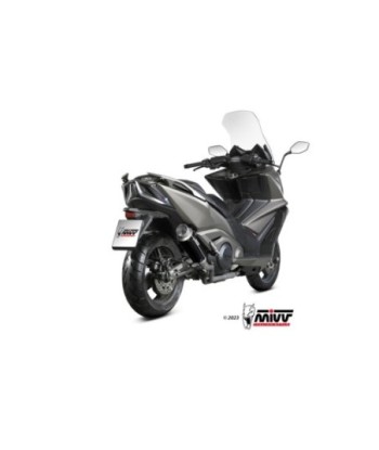 Mivv Slip-On GP Pro Black Kymco AK550 2021-25