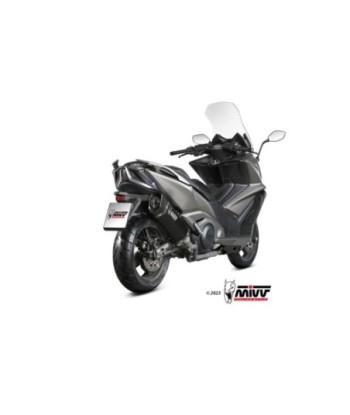 Mivv Slip-On SR-1 Black Titanium Kymco AK550 2021-25