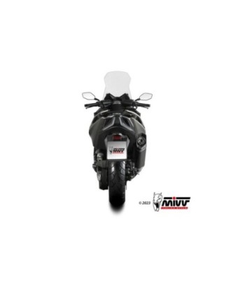 Mivv Slip-On SR-1 Black Titanium Kymco AK550 2021-25