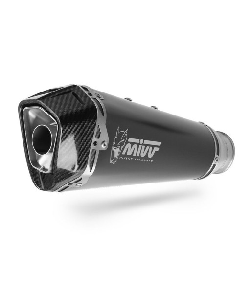 Mivv Slip-On Delta Race black Kawasaki Versys 650 2024-26