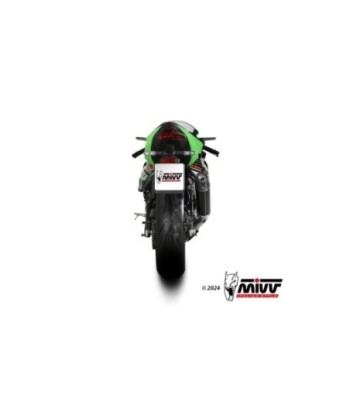 Mivv Slip-On AK-1 carbono con tapa de carbono Kawasaki ZX-6 R 636 2019-26