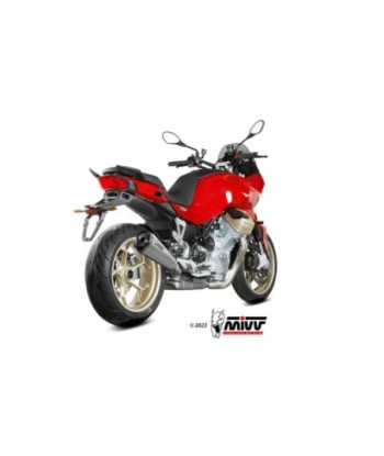 Mivv Slip-On Delta Race St. Steel Moto Guzzi V100 Mandello 2022-25