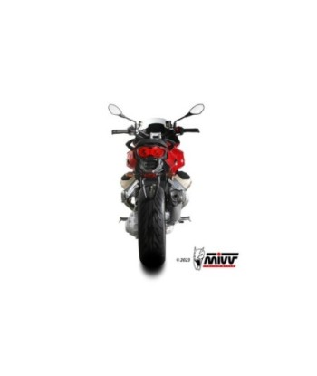 Mivv Slip-On Delta Race St. Steel Moto Guzzi V100 Mandello 2022-25