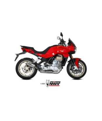 Mivv Slip-On GP Pro Titanium Moto Guzzi V100 Mandello 2022-25