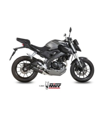Mivv Full system 1x1 GP carbon con tapa carbono Yamaha MT-125 2015-19 / YZF R125 2014-18