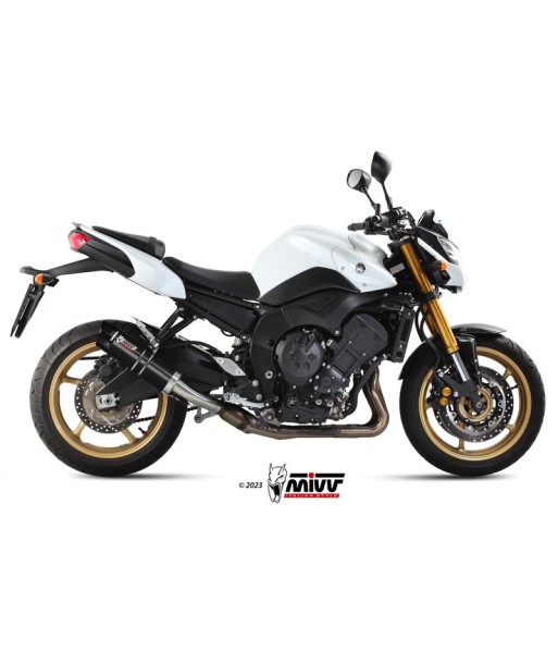 Mivv Slip-On GP black con tapa carbono Yamaha FZ8 / Fazer 8 2010-16