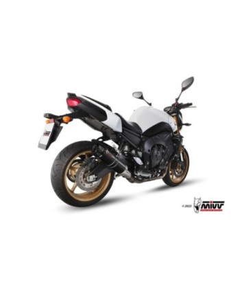 Mivv Slip-On GP black con tapa carbono Yamaha FZ8 / Fazer 8 2010-16