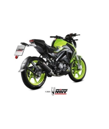 Mivv Full system 1x1 GP Black con tapa carbono Keeway RKF 125 2021-24