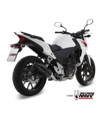 Mivv Slip-On GP carbon con tapa carbono Honda CB 500 F/X / CBR 500 R 2013-15