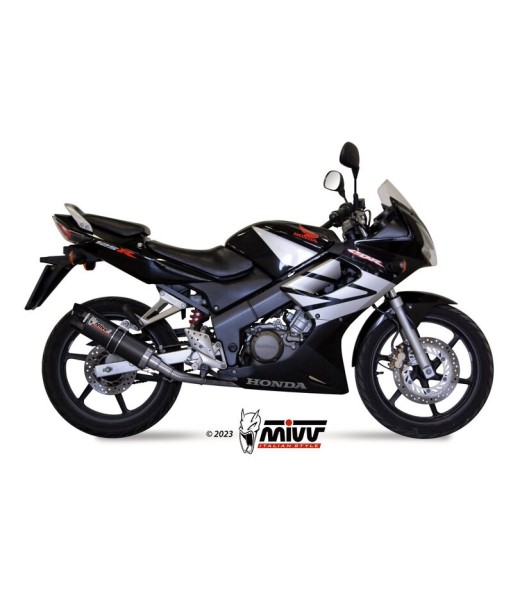 Mivv Full system 1x1 GP carbon con tapa carbono Honda CBR 125 R 2004-10