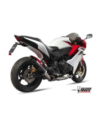 Mivv Slip-On GP black con tapa carbono Honda CBR 600 F 2011-13 / Hornet 600 2007-13