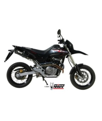 Mivv 2 Slip-On GP carbon con tapa carbono Honda FMX 650 2005-06