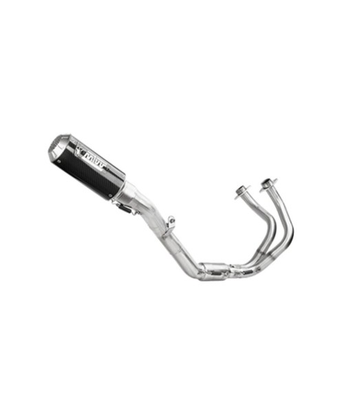 Mivv Escape Completo 2x1 MK3 carbono Kawasaki Ninja 650 / Z650 2024-26 (2 sondas lambda)