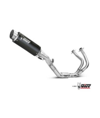 Mivv Escape Completo 2x1 GP Pro Black Kawasaki Ninja 650 / Z650 2024-26 (2 sondas lambda)