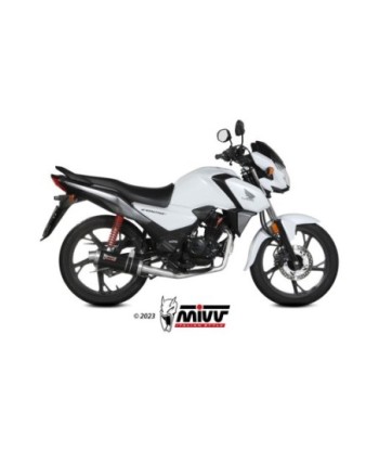 Mivv Full system 1x1 GP Black Honda CB 125 F 2021-24