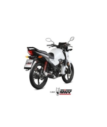 Mivv Full system 1x1 GP Black Honda CB 125 F 2021-24