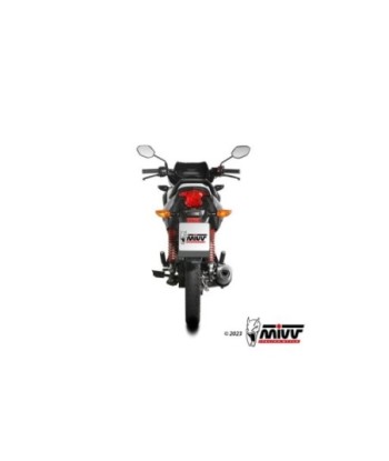 Mivv Full system 1x1 GP Black Honda CB 125 F 2021-24