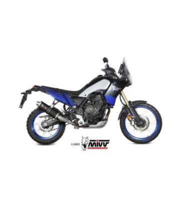 Mivv Slip-On Oval Black Yamaha Ténéré 700 2019-26
