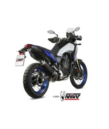 Mivv Slip-On Oval Black Yamaha Ténéré 700 2019-26