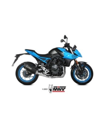 Mivv Full system 2x1 SR-1 Black Suzuki GSX-8S 2022-25