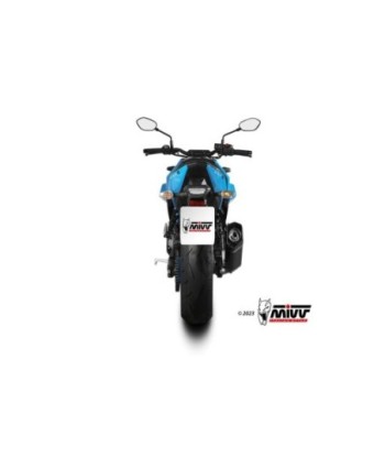 Mivv Full system 2x1 SR-1 Black Suzuki GSX-8S 2022-25