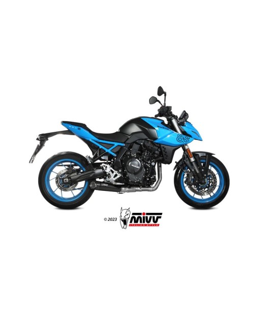 Mivv Full system 2x1 X-M5 Black Suzuki GSX-8S 2022-25