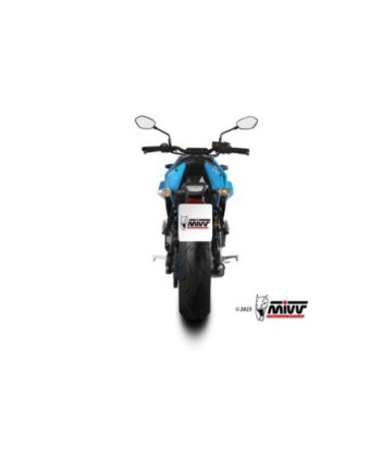Mivv Full system 2x1 X-M5 Black Suzuki GSX-8S 2022-25