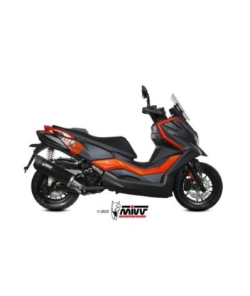 Mivv Slip-On Mover Black Kymco DTX 360 350 2023-24