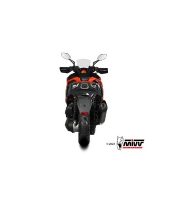 Mivv Slip-On Mover Black Kymco DTX 360 350 2023-24
