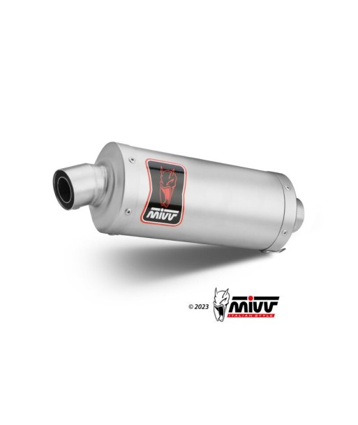 Mivv Slip-On Dakar St. Steel Honda XL750 Transalp 2023-26