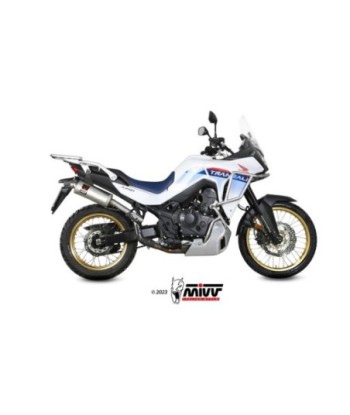 Mivv Slip-On Dakar St. Steel Honda XL750 Transalp 2023-26